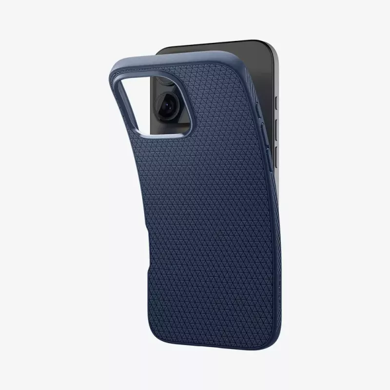 Spigen Liquid Air Handyhülle Cover Navy für iPhone 16 Pro Max