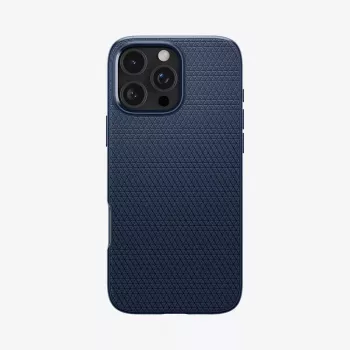 Spigen Liquid Air Handyhülle Cover Navy für iPhone 16 Pro Max