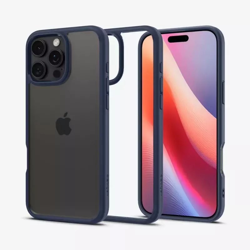 Abdeckung Spigen Ultra Hybrid iPhone 16 Pro Max 17,5 cm Navy