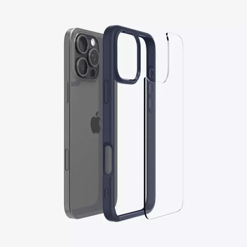 Abdeckung Spigen Ultra Hybrid iPhone 16 Pro Max 17,5 cm Navy
