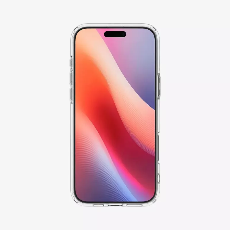 Spigen Ultra Hybrid (MagFit) Handyhülle 17,5 cm Graphit Transparent