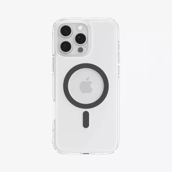 Spigen Ultra Hybrid (MagFit) Handyhülle 17,5 cm Graphit Transparent