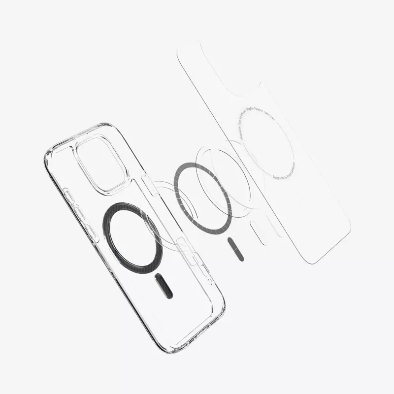 Spigen Ultra Hybrid (MagFit) Handyhülle 17,5 cm Transparent
