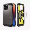 Spigen Tough Armor AI MagFit Handyhülle Hülle Grau 17,5 cm
