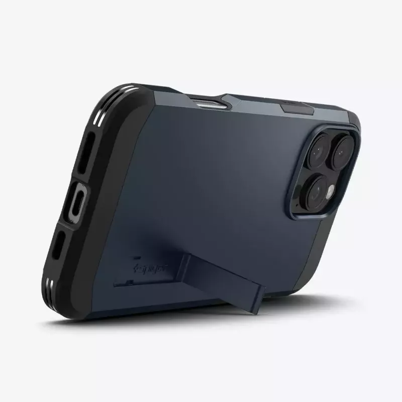 Spigen Tough Armor AI Handyhülle Abdeckung Grau für iPhone 16 Pro Max