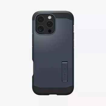 Spigen Tough Armor AI Handyhülle Abdeckung Grau für iPhone 16 Pro Max