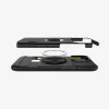 Spigen schlank Armor (MagFit) Handyhülle Abdeckung Schwarz 17,5 cm