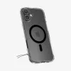 Spigen Ultra Hybrid (MagFit) Handyhülle Hülle Schwarz Transparent für iPhone 16 Plus