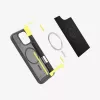 Spigen Rugged Armor MagFit Handyhülle Cover Grau 16 cm