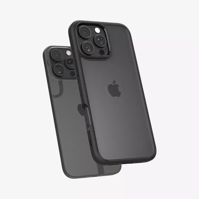 Spigen Ultra Hybrid Handyhülle Cover Schwarz für iPhone 16 Pro