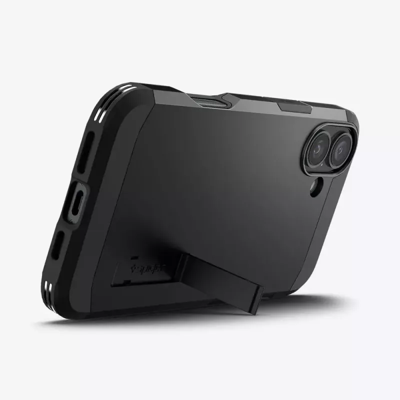 Spigen Tough Armor AI (MagFit) Handyhülle Cover Schwarz 15,5 cm