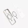 Spigen Ultra Hybrid (MagFit) Handyhülle Cover Beige Transparent