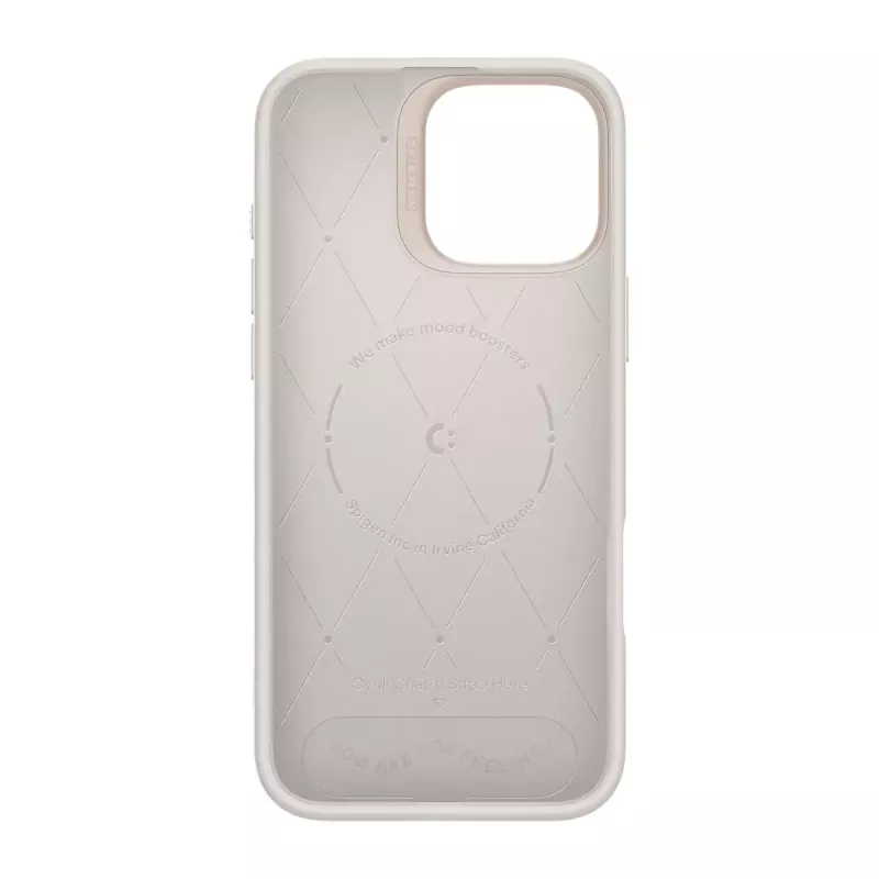 Abdeckung CYRILL Kajuk Mag Hülle iPhone 16 Pro Max Creme Monochromatisch