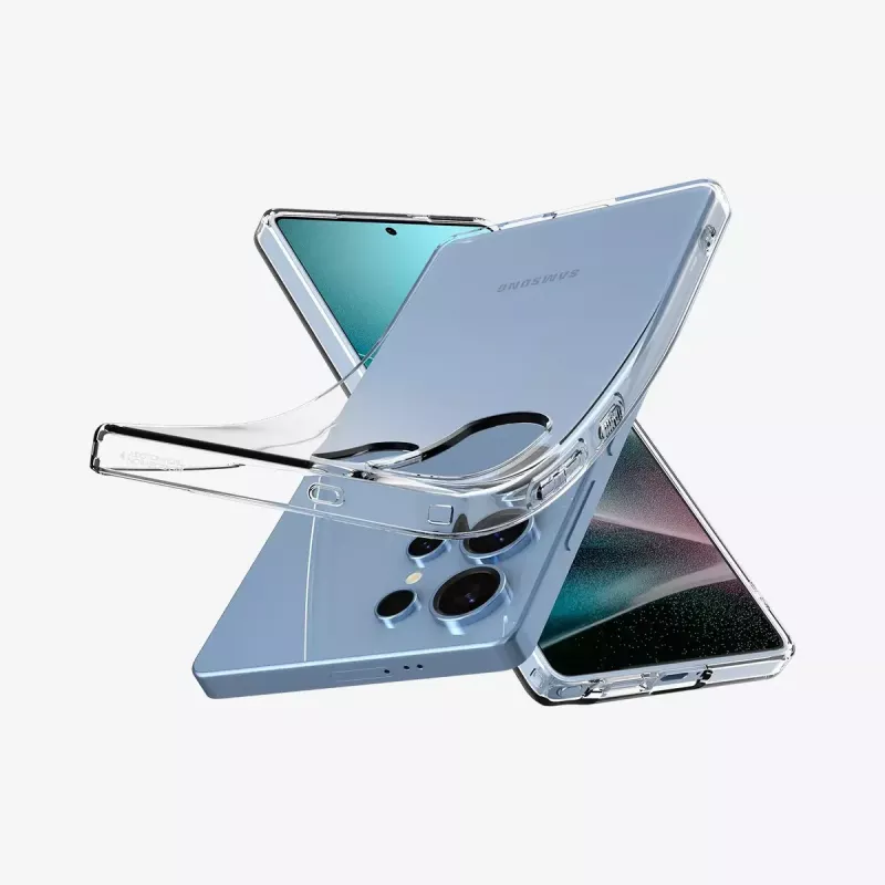 Cover Spigen Galaxy S25 Ultra Transparent Case 6,9 Zoll