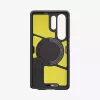 Abdeckung Spigen Galaxy S25 Ultra Tough Armor AI Schwarz Desktop-Ständer