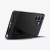 Abdeckung Spigen Galaxy S25 Ultra Tough Armor AI Schwarz Desktop-Ständer
