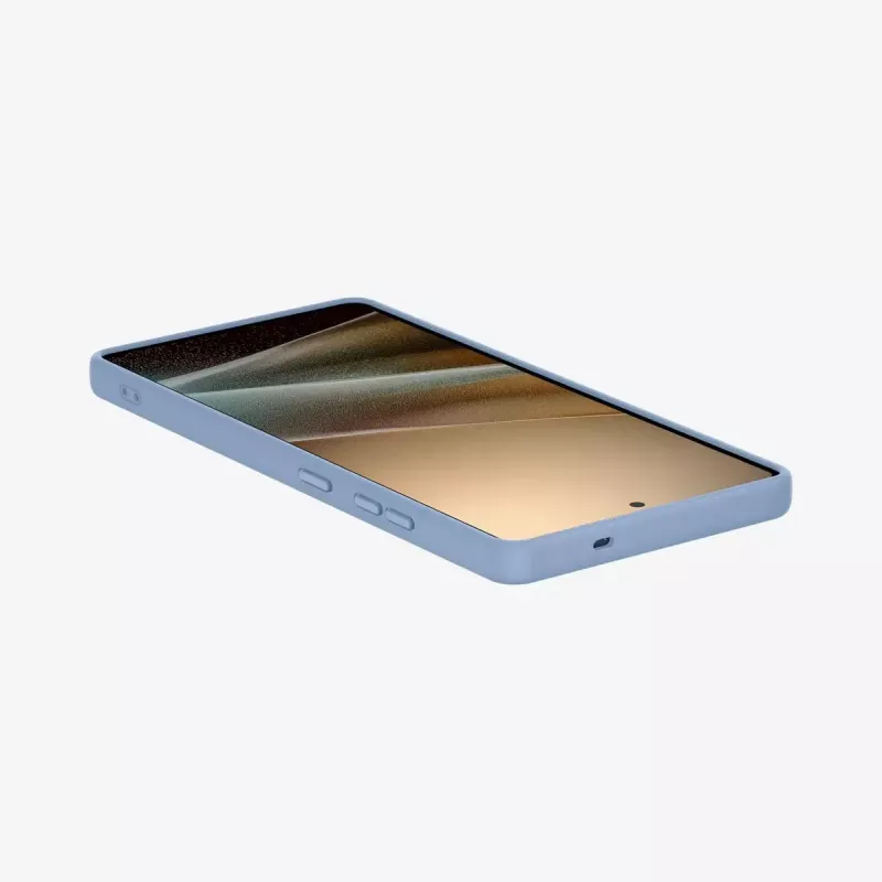 Cover Spigen Galaxy S25 Ultra Silicone Fit MagFit Saphirblau