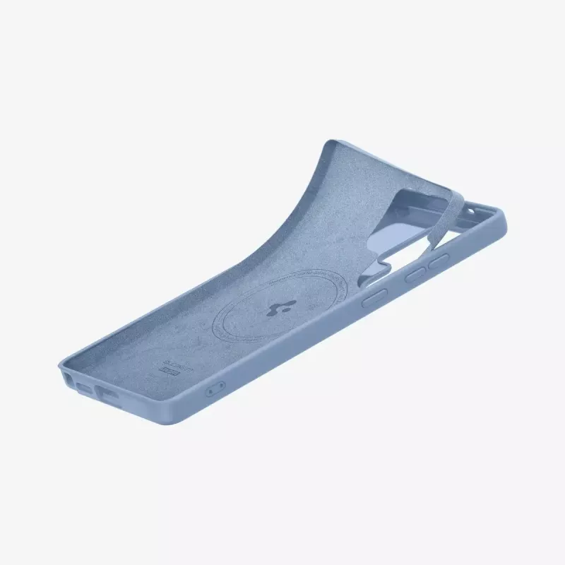 Cover Spigen Galaxy S25 Ultra Silicone Fit MagFit Saphirblau