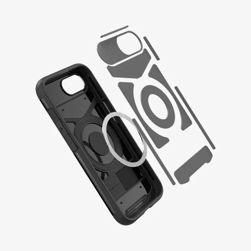 Abdeckung Spigen schlank Armor iPhone 16e Case Schwarz