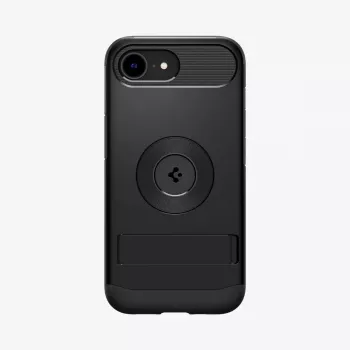Abdeckung Spigen schlank Armor iPhone 16e Case Schwarz