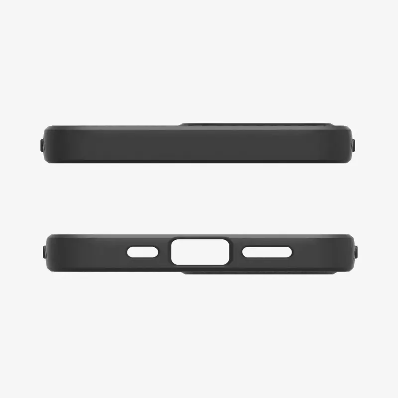Cover Spigen Liquid Air iPhone 16e Hülle Matt Schwarz