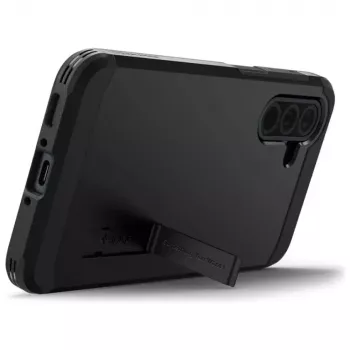 Schutzhülle Spigen Tough Armor für Samsung Galaxy A36 5G – Dual-Layer, schwarz