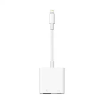 Kabel-Adapter Apple Lightning auf USB3 Kamera-Adapter — Weiß, USB 3.2 Gen 1
