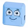 Colop Marky hellblau Rechteckiger blauer Stempel für Papier Textil