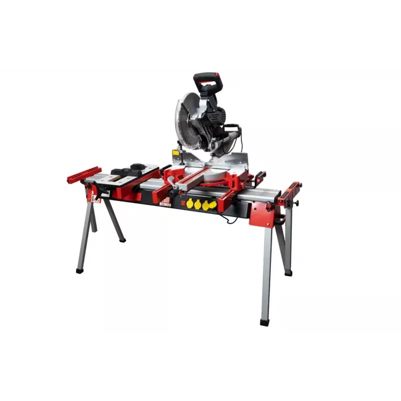 Holzbearbeitungswerkbank Holzmann USK2760 Metall Aluminium Schwarz Rot 27 kg