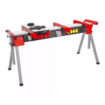 Holzbearbeitungswerkbank Holzmann USK2760 Metall Aluminium Schwarz Rot 27 kg