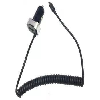 Auto-Ladegerät Beafon CC-2A4-MI — Universell 12–24V auf 5V, 1×USB 2.0, 1,5 m Kabel, Schwarz