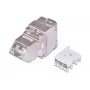 Keystone-Modul Wirewin WKS JACK KAT6A STP 45 abgewinkelt Silver
