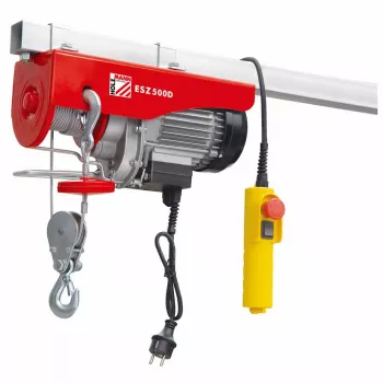 Drahtseilzug Holzmann ESZ500D_230V 900 W 500 kg 12 m