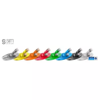Netzwerkkabel schlank Patchkabel schlank Light STP 0,5 m Cat6 U/FTP