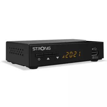 Set-Top-Box STRONG SRT 3030 – Kabel DVB-C Full HD Tuner, 1 Tuner, AAC/AC3 Audio, 64 MB RAM, schwarz