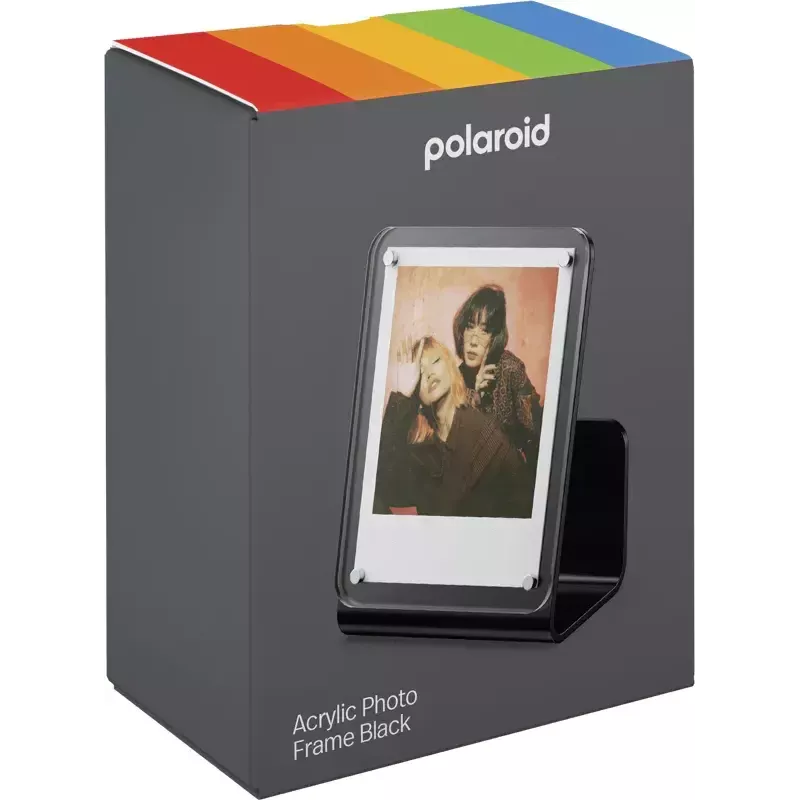 Einzel-Bilderrahmen Polaroid 6366 schwarz Acryl Tischaufstellung