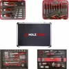 Werkzeugkasten Holzmann WZK119ECO — 119-teiliges Set, robustes Design