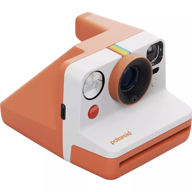 Sofortbildkamera POLAROID Now Gen 3 Coral 9156 – analoge Sofortbildkamera, Farbe Coral