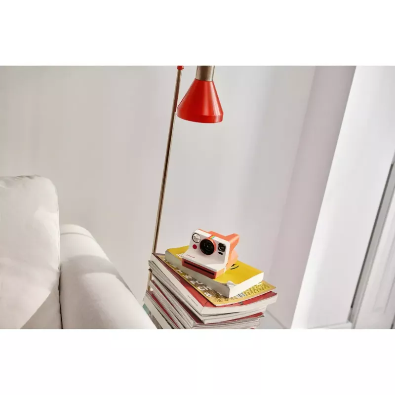Sofortbildkamera POLAROID Now Gen 3 Coral 9156 – analoge Sofortbildkamera, Farbe Coral