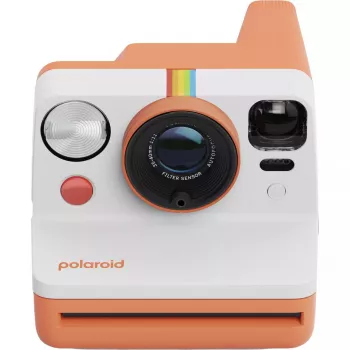Sofortbildkamera POLAROID Now Gen 3 Coral 9156 – analoge Sofortbildkamera, Farbe Coral