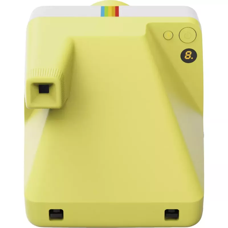 Sofortbildkamera POLAROID Now Gen 3 Gelb — Modell 9158, analoge Sofortbildkamera, integrierter Blitz