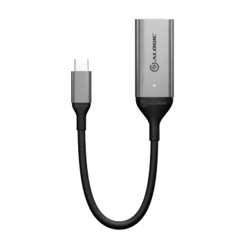 ALOGIC 15cm Ultra USB-C Stecker auf DP Buchse Adapter 4K 60Hz