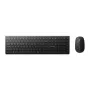 Tastatur-Maus-Set ALOGIC ASKBT3WC — Full-Size RF Wireless + Bluetooth, Schwarz