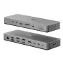 Laptop-Dock / Port-Replikator ALOGIC TB4DU4 — Kabelgebundenes Thunderbolt, 96 W, SD-/MicroSD-Kartenleser, 3,5 mm, Aluminium/ABS