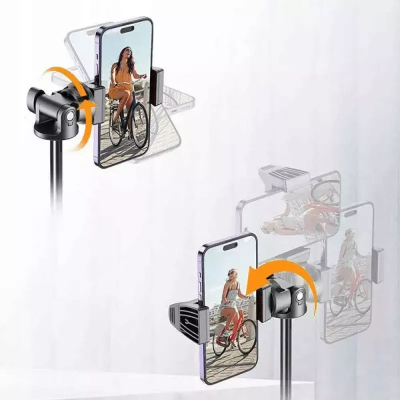 Selfie-Stick-Stativ Tech‑Protect L035 — verstellbare Höhe, leichter tragbarer Halter