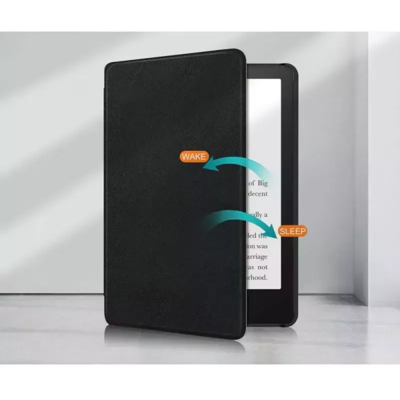 Schutzhülle Smart Case Tech-Protect für Kindle Paperwhite V 5 Signature Edition — Schwarz