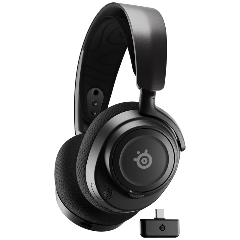 Steelseries Arctis Nova 7 Headset Kabellos Kopfbügel Gaming USB Typ-C Bluetooth Schwarz