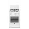 Simfer | Herd | 4403SERBB | Kochfeldtyp Gas | Ofentyp Elektrisch | Weiß | Breite 50 cm | Elektronische Zündung | Tiefe 55 cm | 48 L
