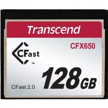 TRANSCEND CFX650 CFast 2.0 128GB Karte R510MB/s MLC