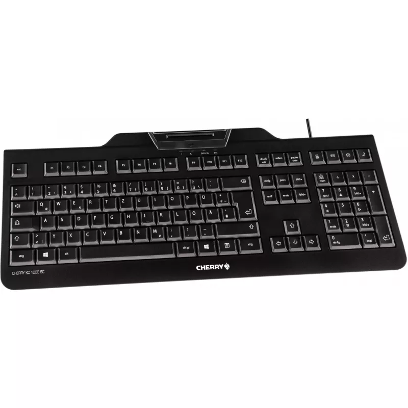 Cherry KC 1000 SC - Tastatur - USB - Französisch